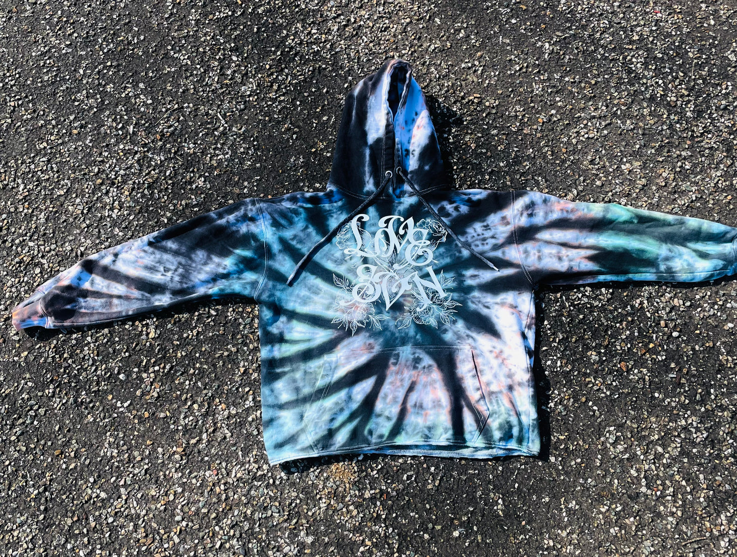 “ LoveSVN “ TieDye Hoodie