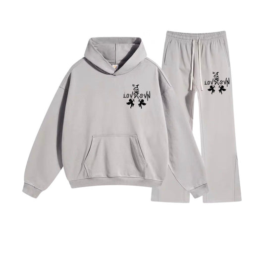 “ EVIL LOVE “ STACKED SWEATSUITS