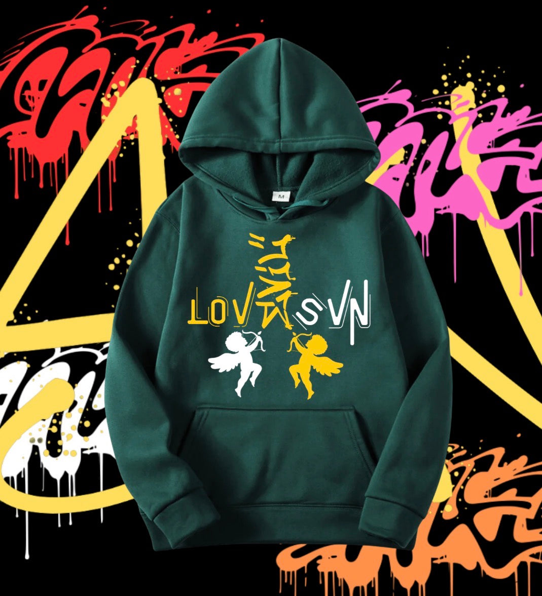 “ EVIL LOVE “ SLIM FIT HOODIE