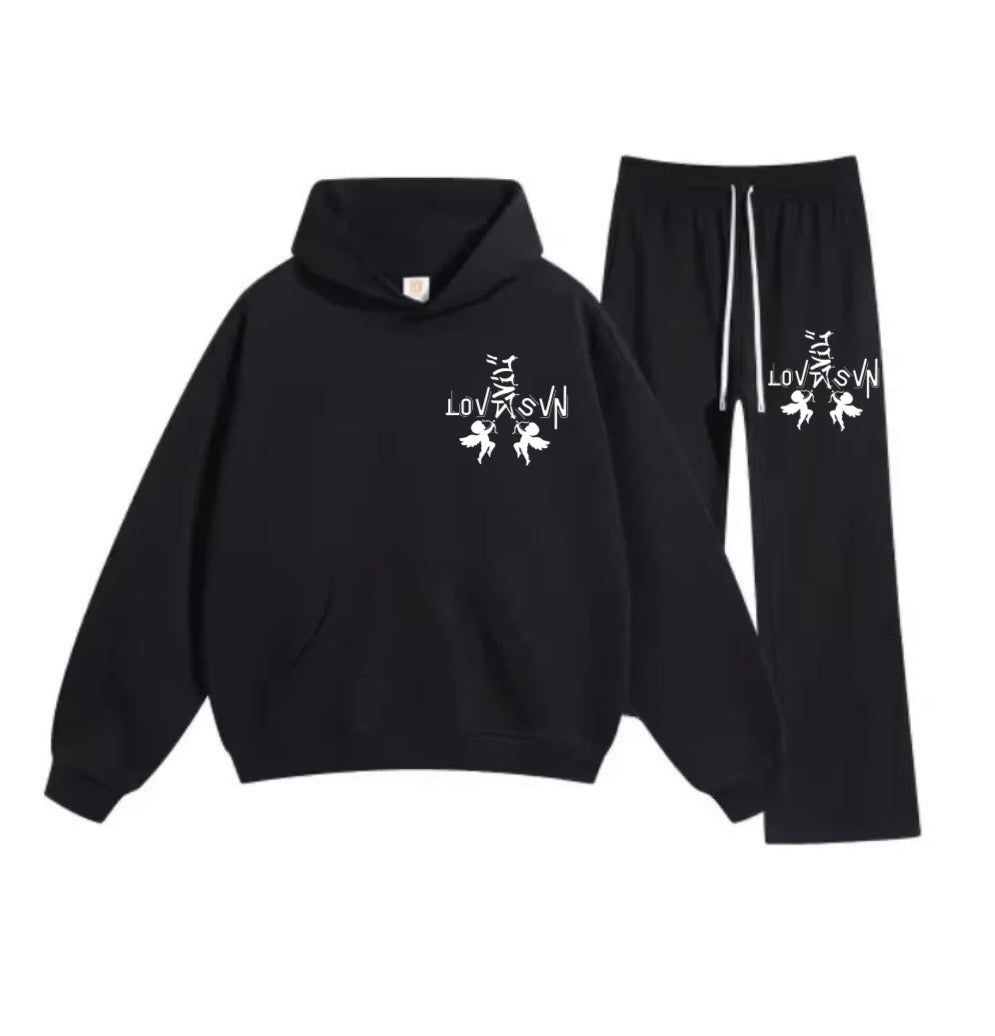 “ EVIL LOVE “ STACKED SWEATSUITS