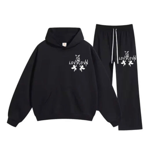 “ EVIL LOVE “ STACKED SWEATSUITS