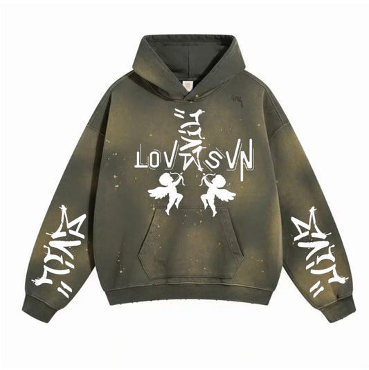 “ EVIL•LOVE “ OVERSIZED HOODIES